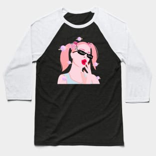 Candy Girl Aesthetic Baseball T-Shirt